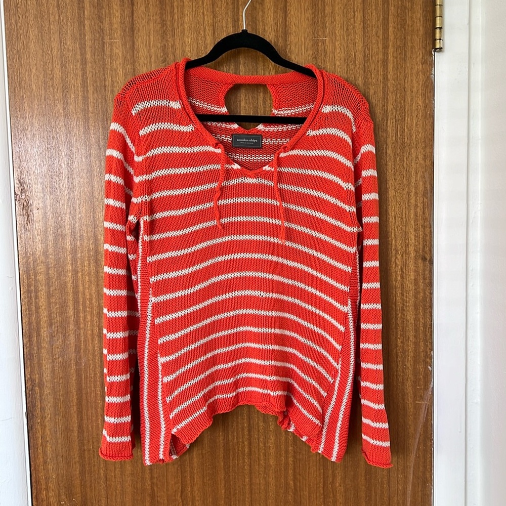 Wooden Ship striped sweater